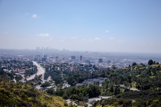 Landscape view of Los Angeles