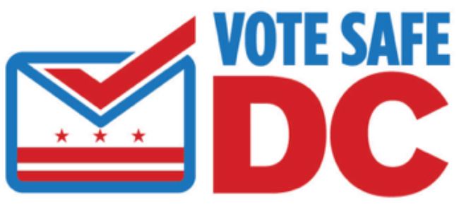 Logo for Vote Safe D.C. logo