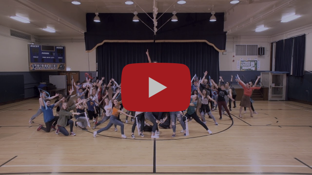 Loyola University Chicago's Dance the Vote video, encouraging youth participation in elections